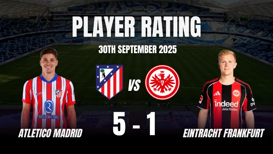 Atlético Madrid vs Eintracht Frankfurt Player Ratings | Champions ...